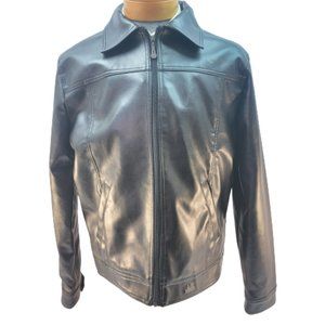 Emporio Collection AIE Men's Faux Leather Jacket Size L